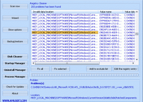 AML Registry Cleaner screenshot