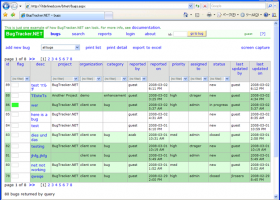 BugTracker.NET screenshot