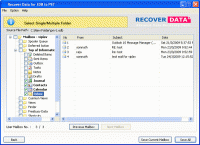 Extract Exchange to Outlook screenshot