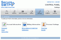 Secure SMTP Server screenshot