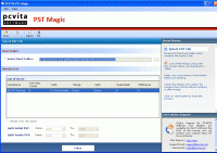 Merge Outlook PST Files ANSI screenshot