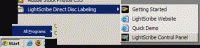 LightScribe System Software screenshot