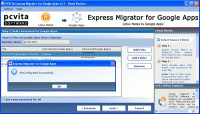 Google Apps MIgration Tool screenshot