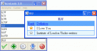 AcroLexic screenshot