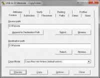 CopyFolder screenshot