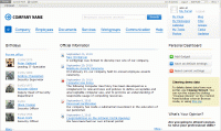 Bitrix Intranet screenshot