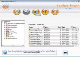 Data Doctor Recovery NTFS Partition screenshot