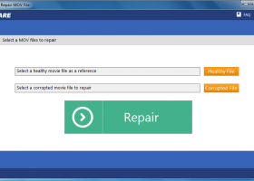 SFWare Repair MOV File screenshot