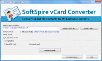 Multiple vCard Converter screenshot
