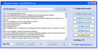 Blog Search Engine 1.0 screenshot