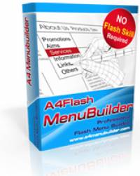 A4 Flash Menu Builder screenshot