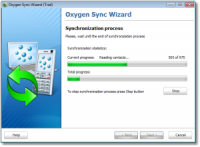 OxySync screenshot
