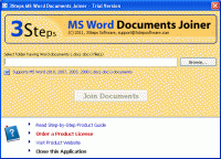 Documents Merge Tool screenshot