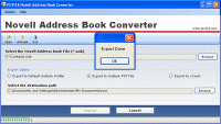 GroupWise to Outlook 2007 screenshot