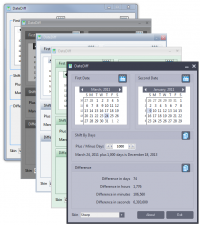DateDiff screenshot