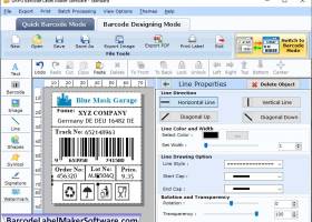 Standard Barcode Label Software screenshot