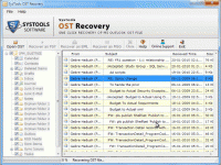Latest OST Recovery Software Download screenshot