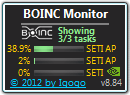 BOINC Monitor screenshot