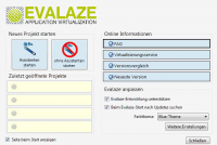 Evalaze screenshot