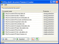 Office Multi-document Password Cracker screenshot