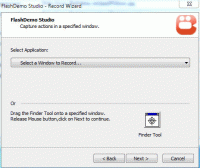 FlashDemo screen to swf creator screenshot