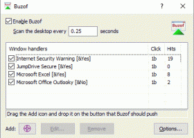 Buzof screenshot