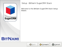 BitNami SugarCRM screenshot