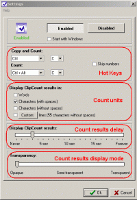 ClipCount: Cut and Paste Word Count screenshot