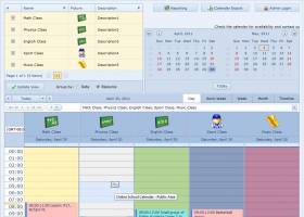 Online School Calendar screenshot