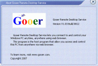 Gooer Remote Desktop Service screenshot