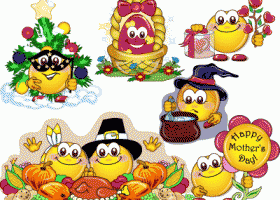 Big Holidays Smiley Collection screenshot