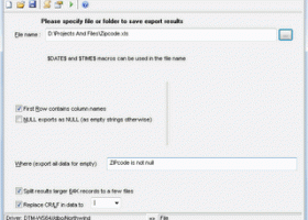 Export Table to Excel for SQL Server screenshot