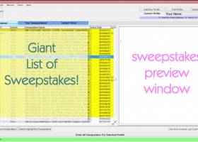 SweepersChoice Online Sweepstakes Soft screenshot