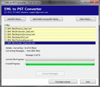 Import EML Files into Outlook 2010 screenshot