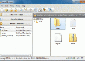 Kryptel screenshot