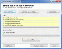 Change XLSX to XLS screenshot
