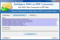 Converting MSG to PDF screenshot