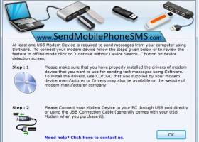 3g Modem SMS screenshot