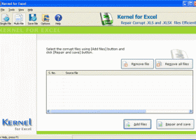 Free Excel Recovery screenshot