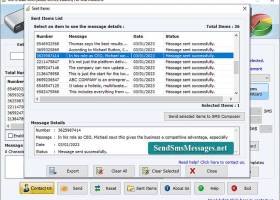 USB Modem Text Messaging Tool screenshot