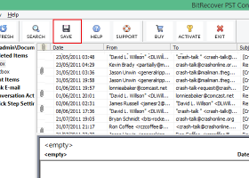Convert Netscape Mail to PST screenshot