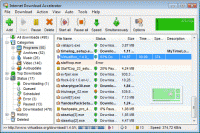 Internet Download Accelerator Portable screenshot