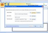 Exchange EDB File screenshot