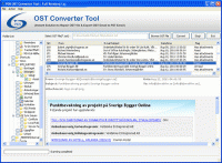 Advance OST Recovery screenshot