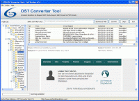 Convert OST emails PST screenshot