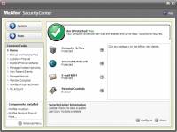 McAfee Total Protection screenshot
