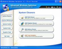 Advanced Windows Optimizer screenshot