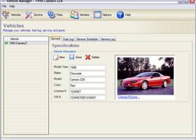 Vehicle Manager screenshot