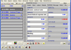 Invoice Organizer Deluxe screenshot