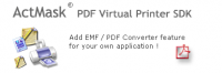 ActMask PDF Virtual Printer Driver screenshot